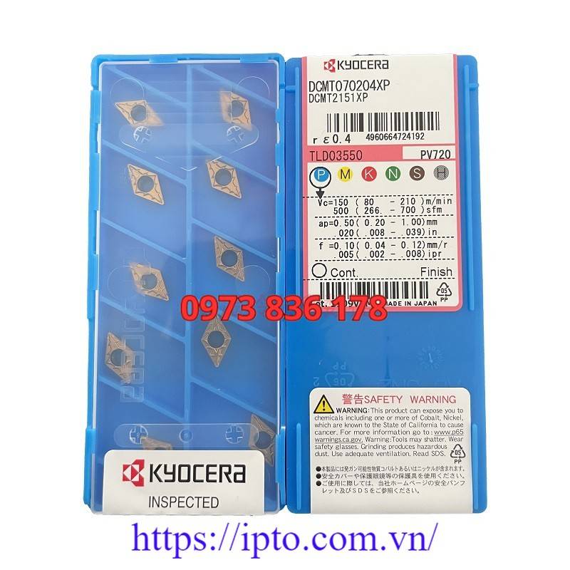 Manh tien Kyocera DCMT070204XP PV720 2