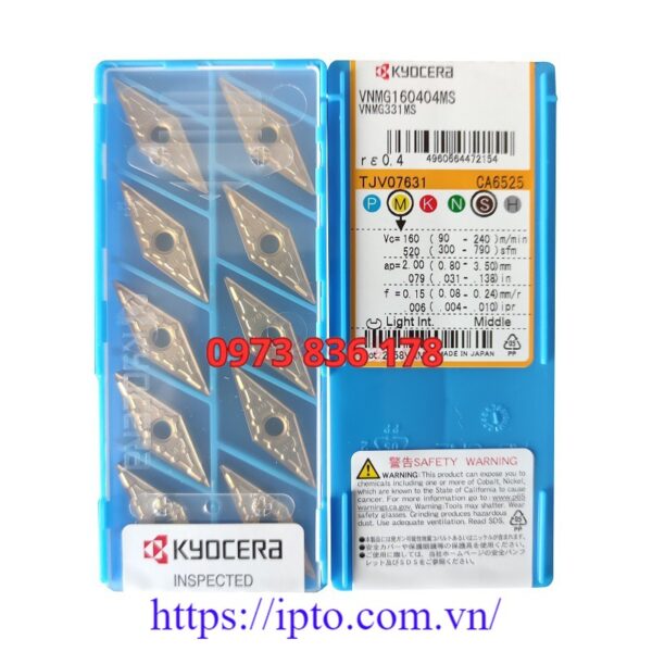 Manh tien Kyocera VNMG160404MQ CA6525 2
