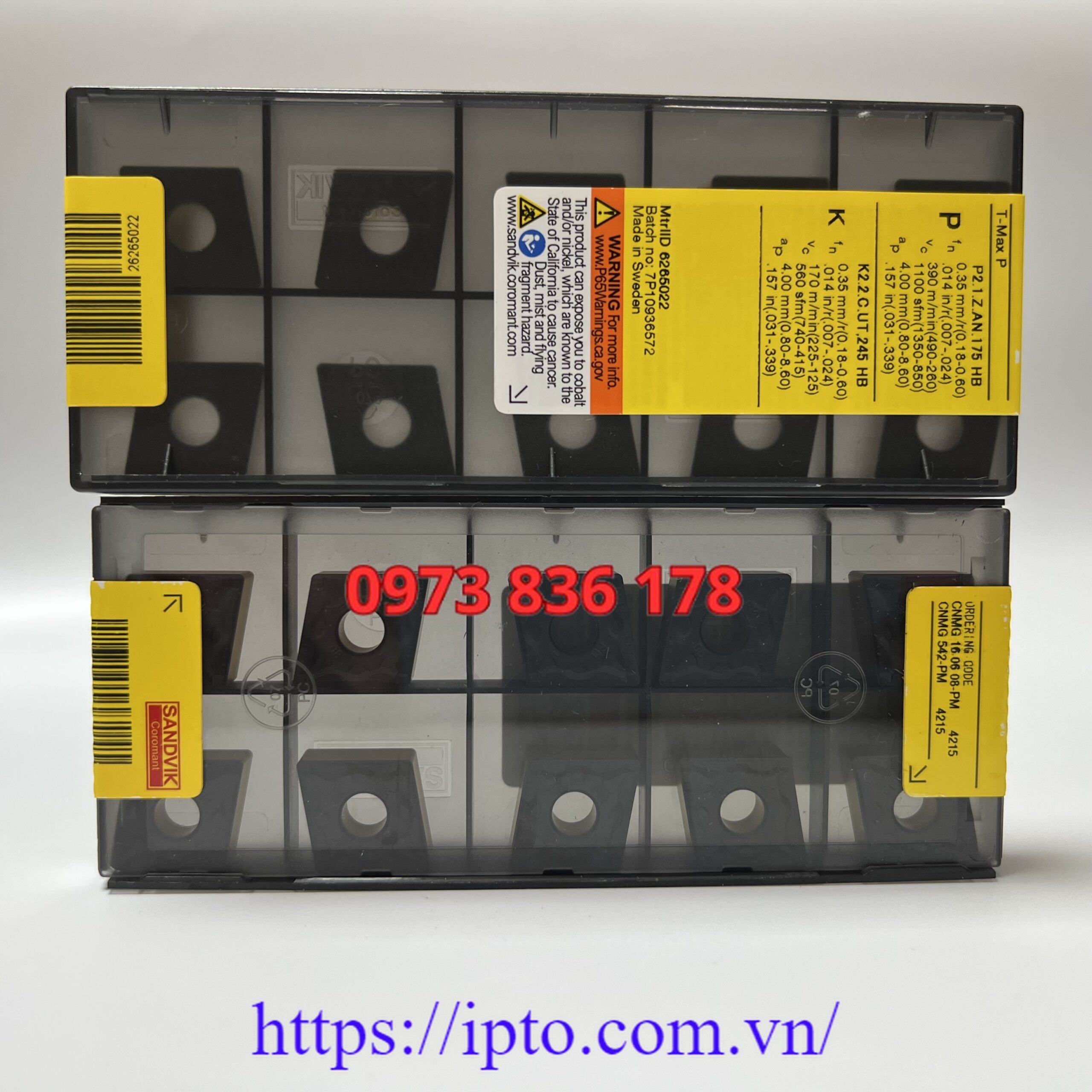 Mảnh tiện Sandvik CNMG160612-PM 4225