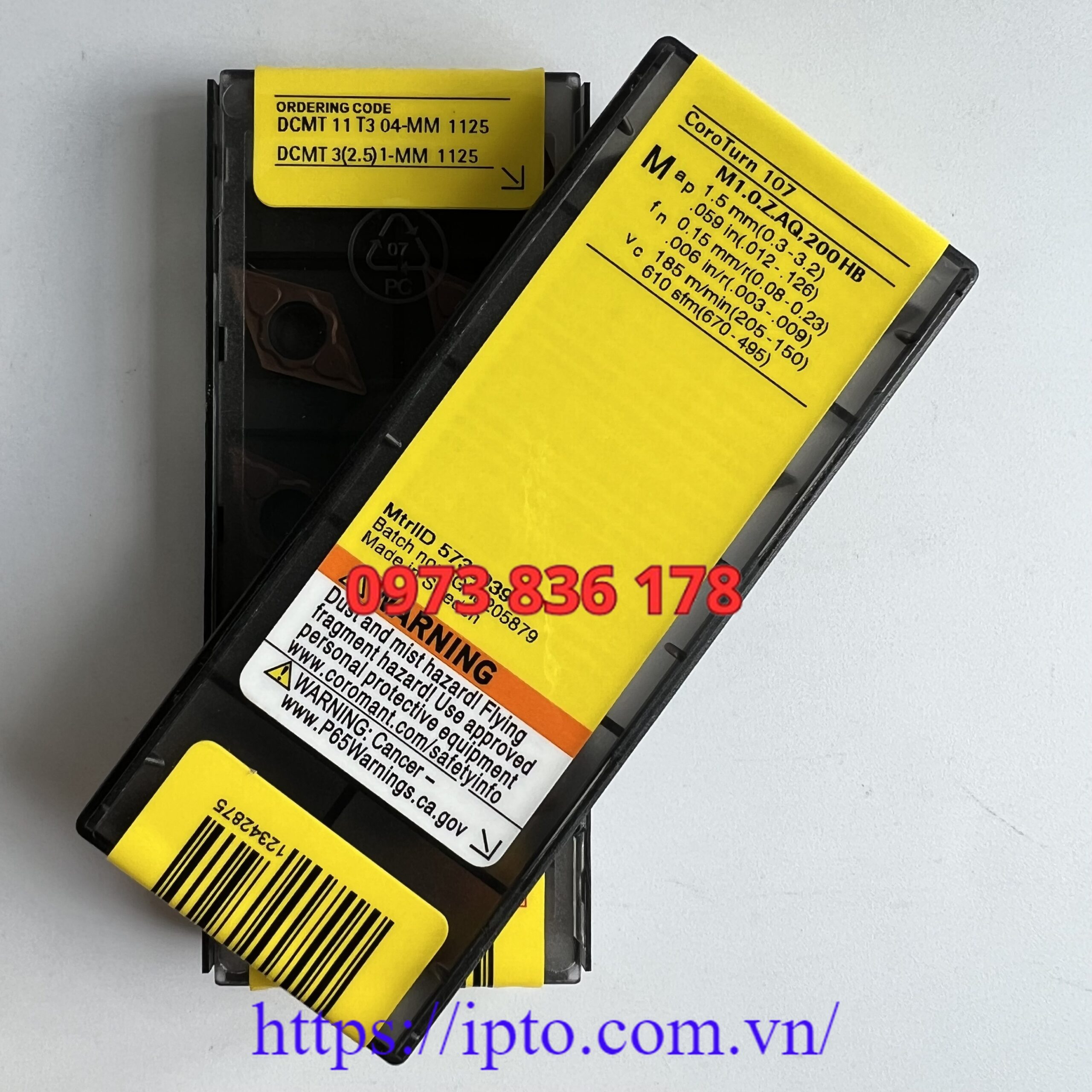 Mảnh tiện Sandvik DCMT11T304-MM 1115