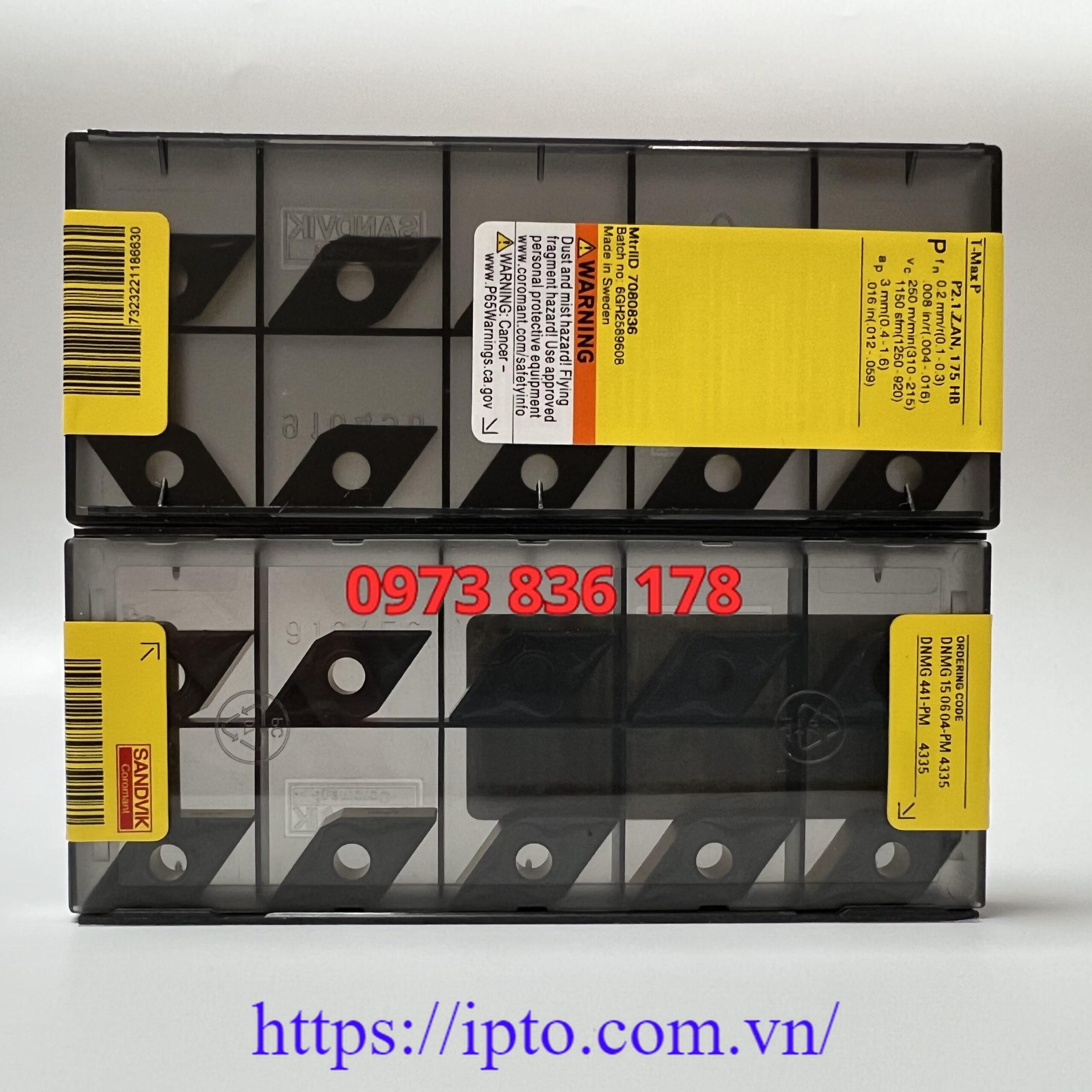 Mảnh tiện Sandvik DNMG150604-PM 4335