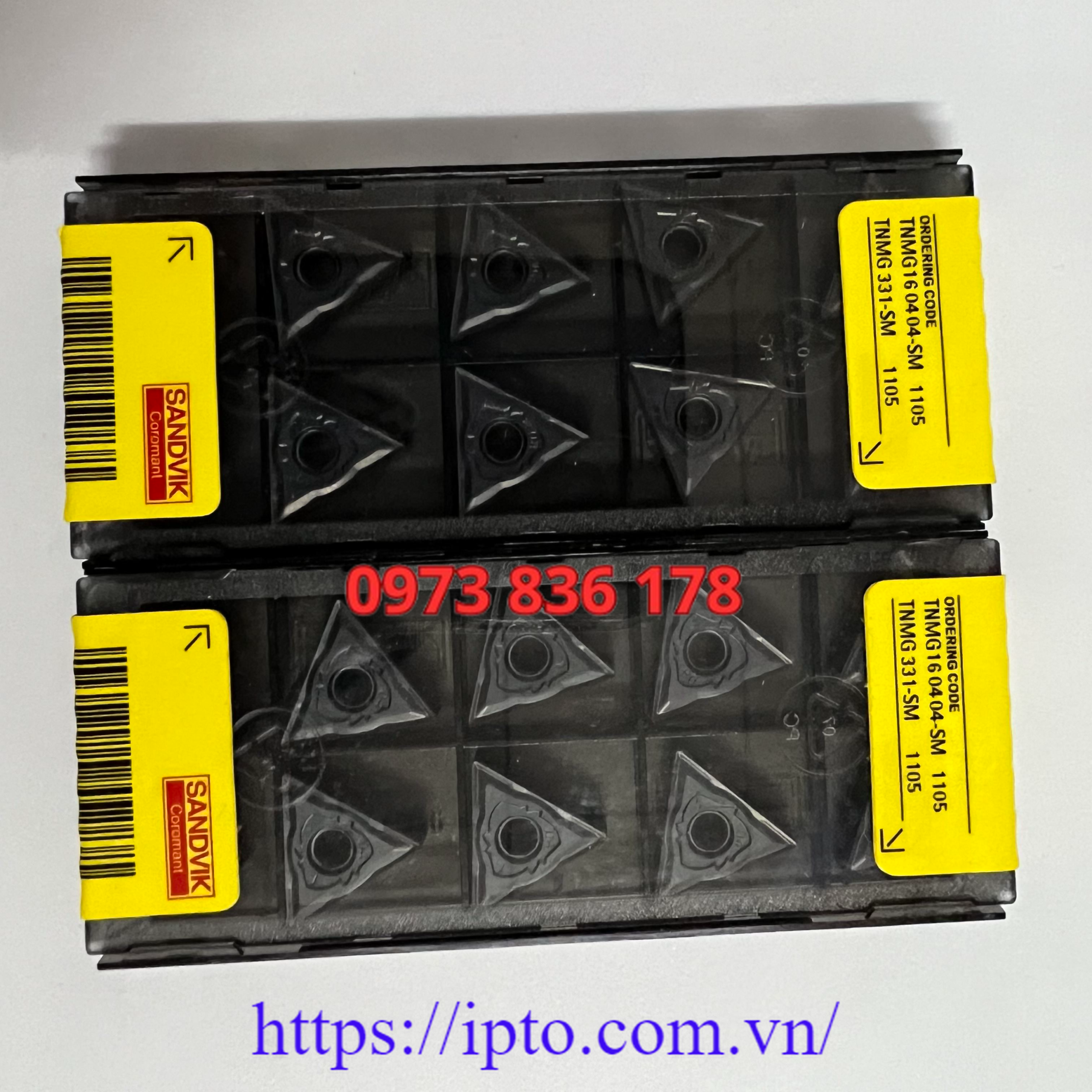 Mảnh tiện Sandvik TNMG 160404-SM 1105