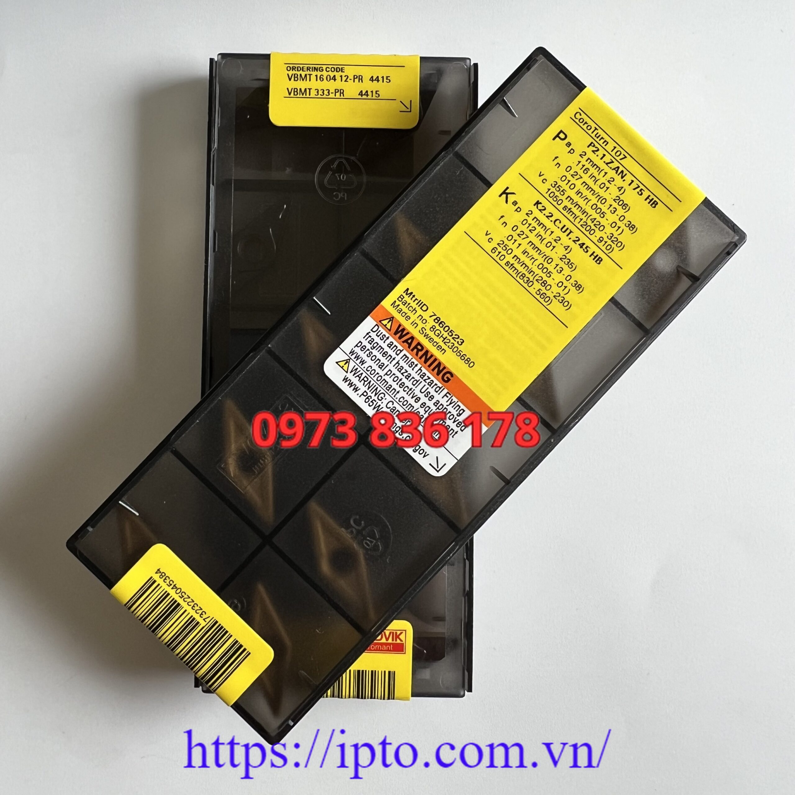 Mảnh tiện Sandvik VBMT110302-PF 5015