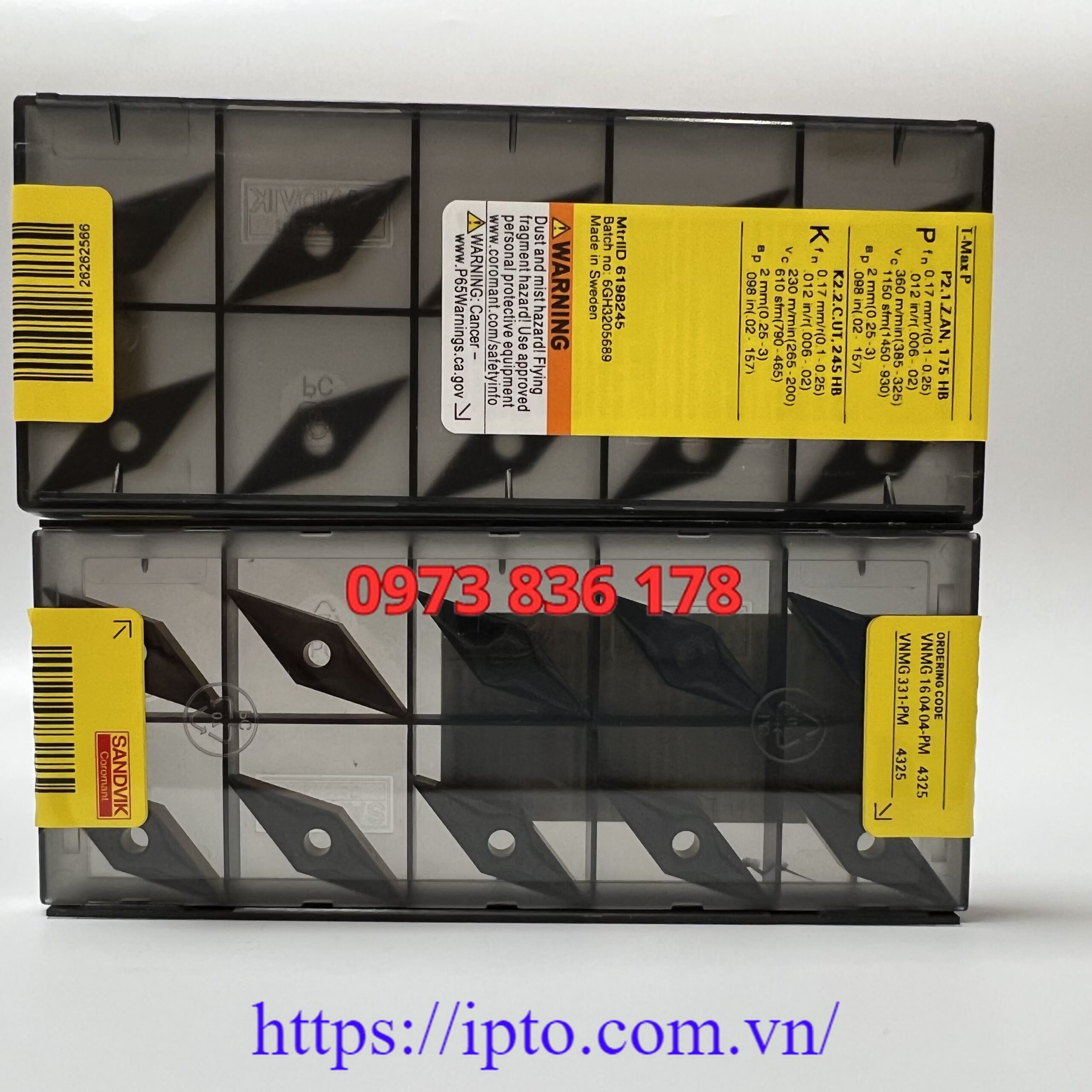 Mảnh tiện Sandvik VNMG160404-PM 4325