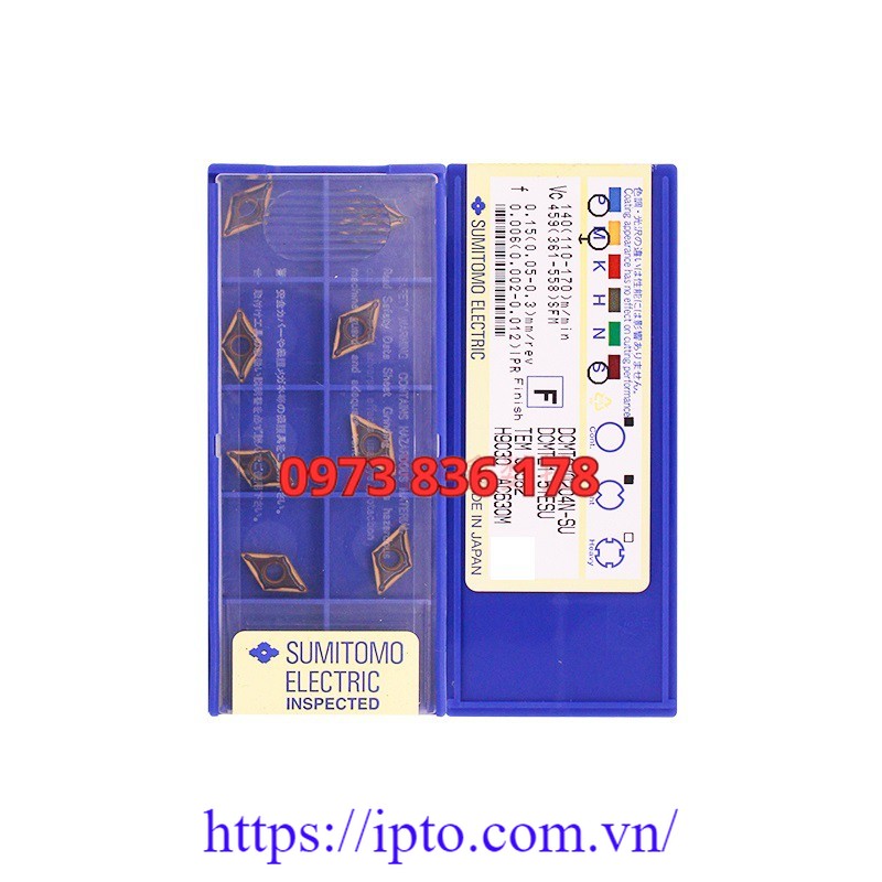 Manh tien Sumitomo DCMT070204N SU AC530U 2