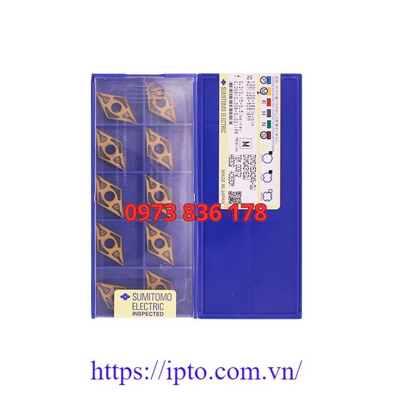 Mảnh tiện Sumitomo DNMG150404N-EX AC630M