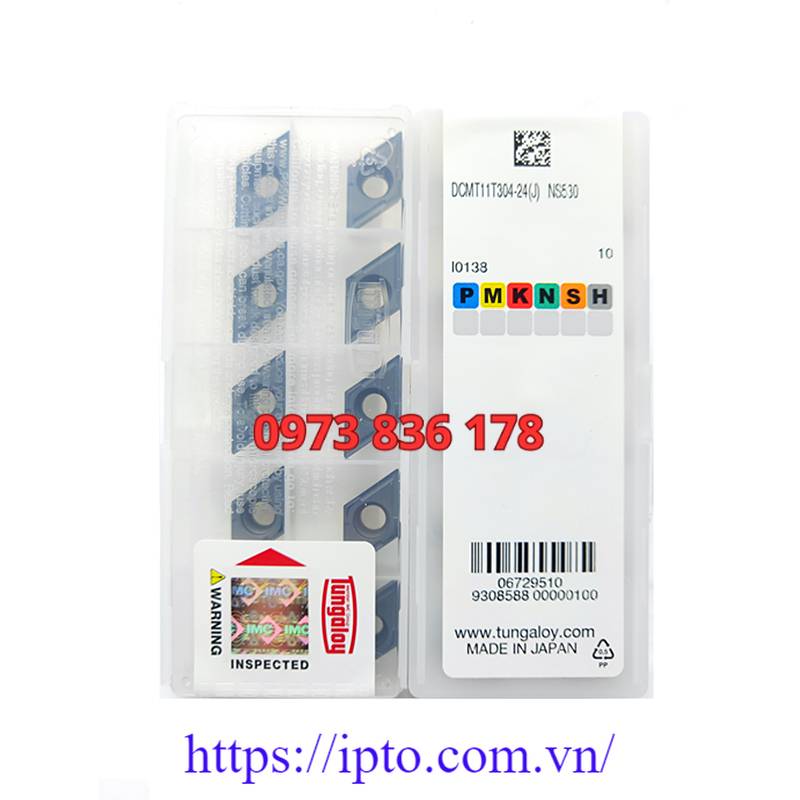 Mảnh tiện Tungaloy DCMT11T304-24 NS530