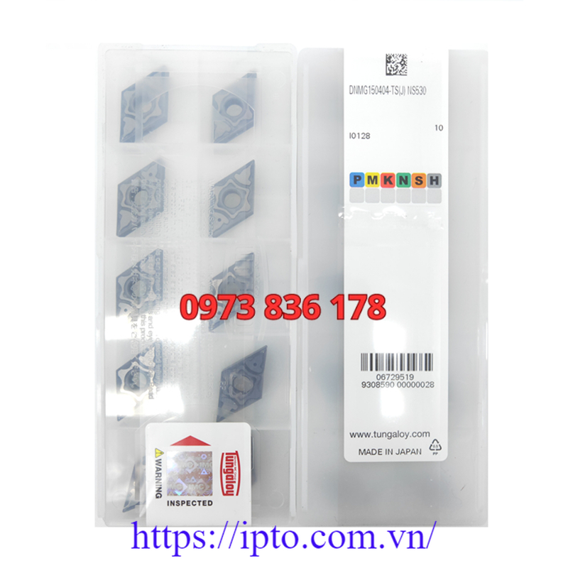 Mảnh tiện Tungaloy DNMG150404-TS NS530