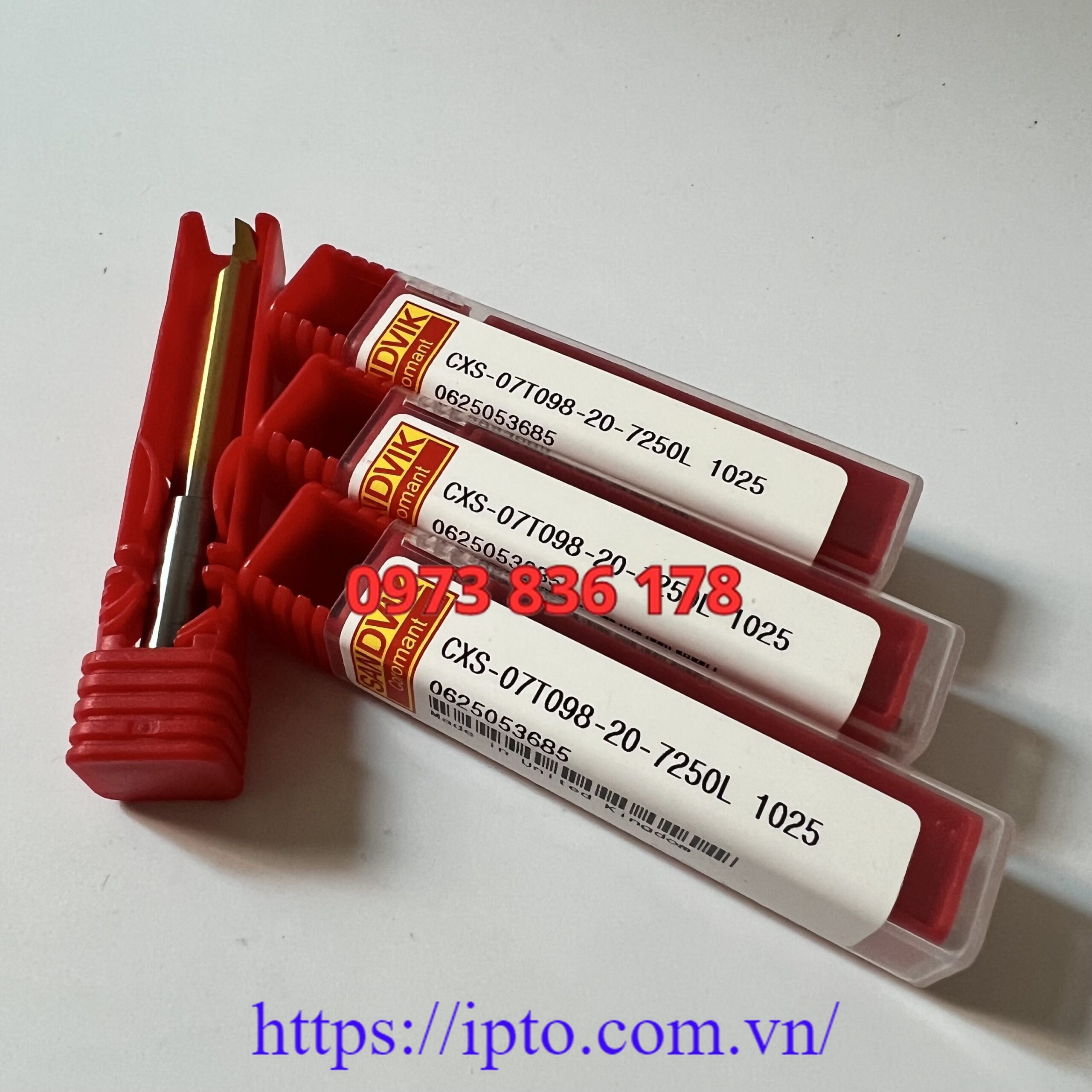 Dao móc lỗ Sandvik CXS-07T098-20-7250L 1025