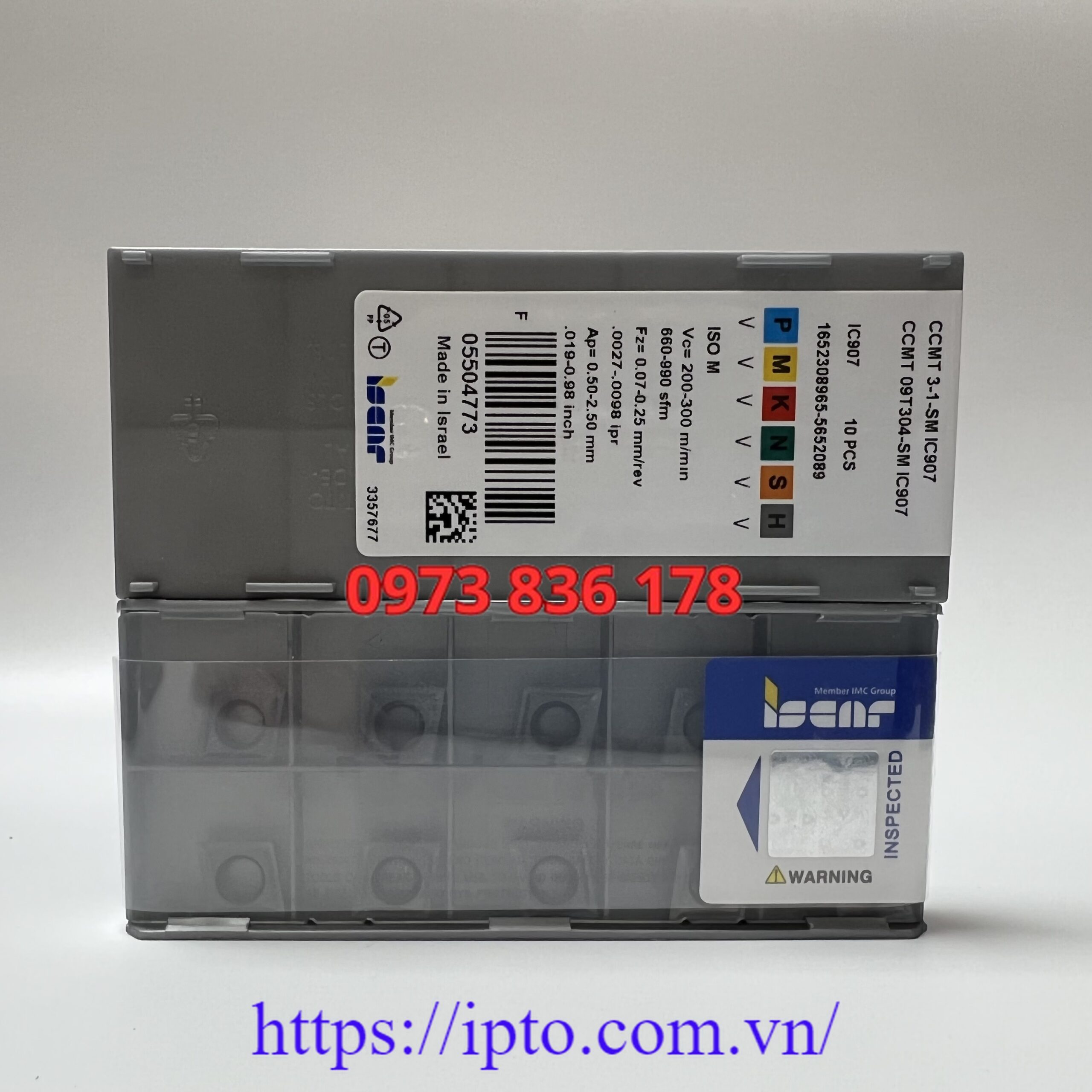 Manh tien Iscar CCMT 09T304 SM IC907 scaled