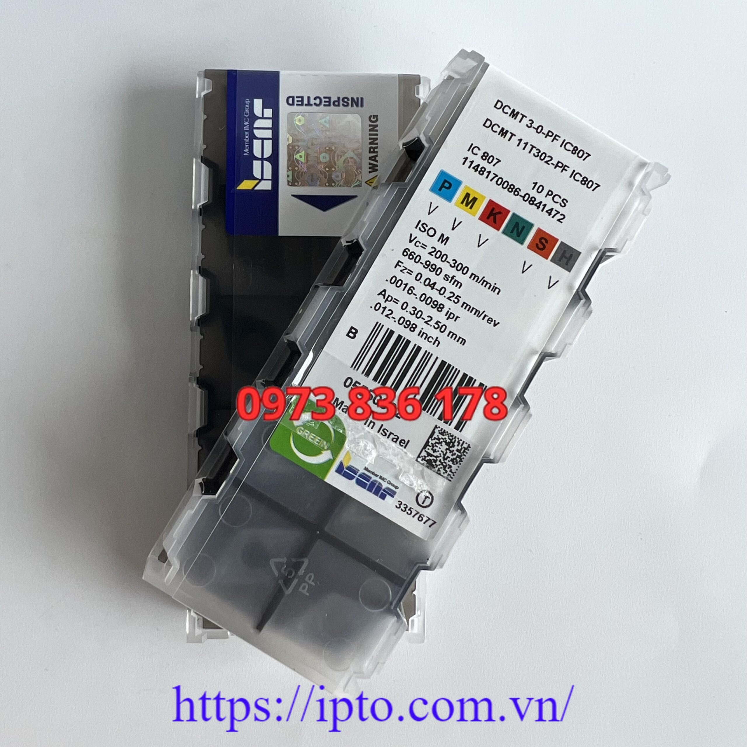 Manh tien Iscar DCMT11T302 PF IC807 2 scaled