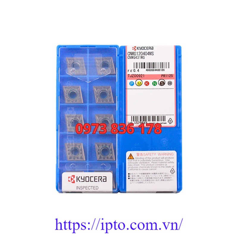 Manh tien Kyocera CNMG120404HQ PR1125 5