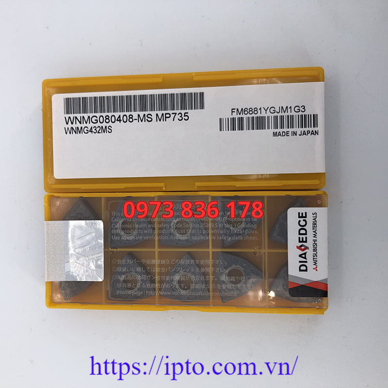 Mitsubishi WNMG080408-MS MP735