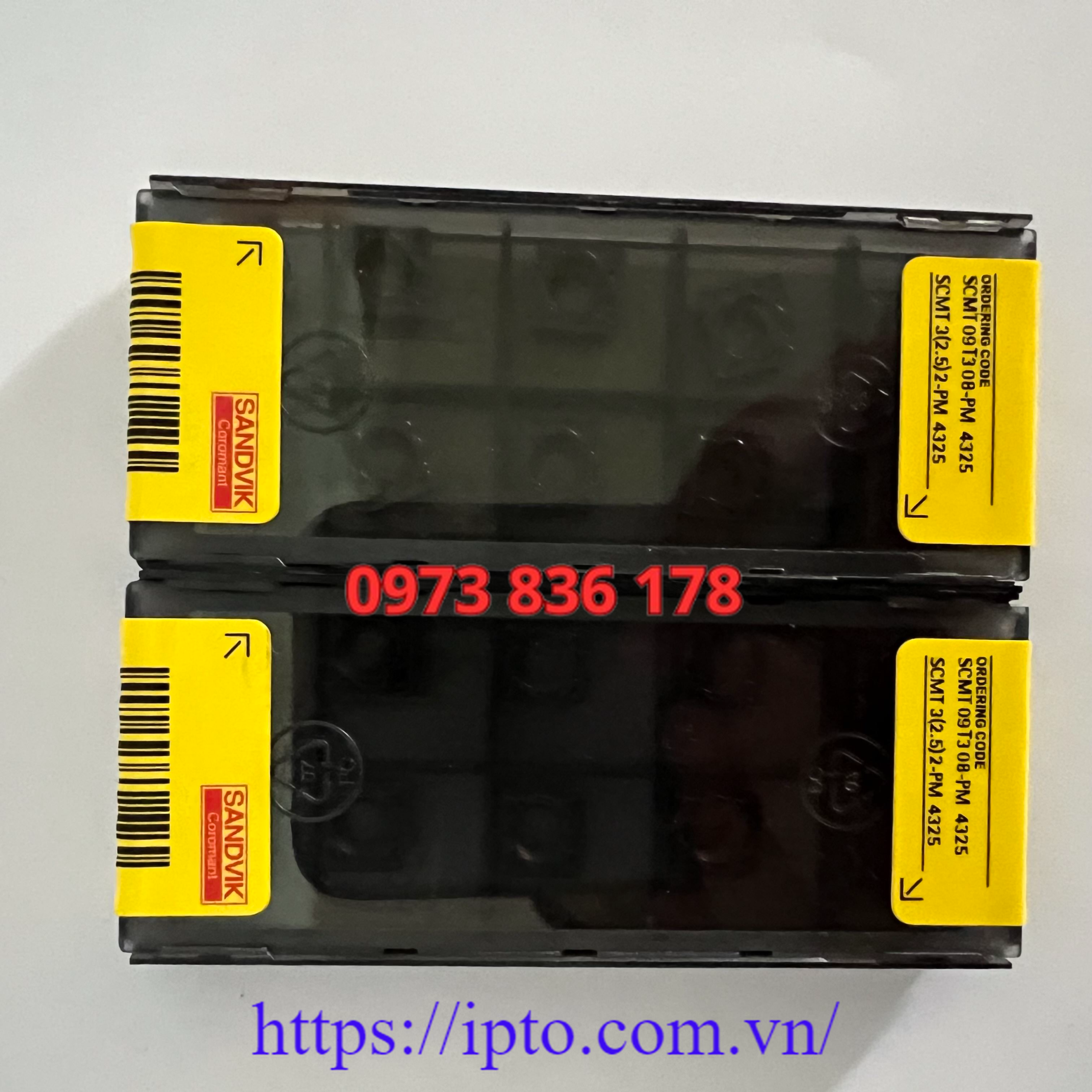 Mảnh tiện Sandvik SCMT09T308-PM 4325