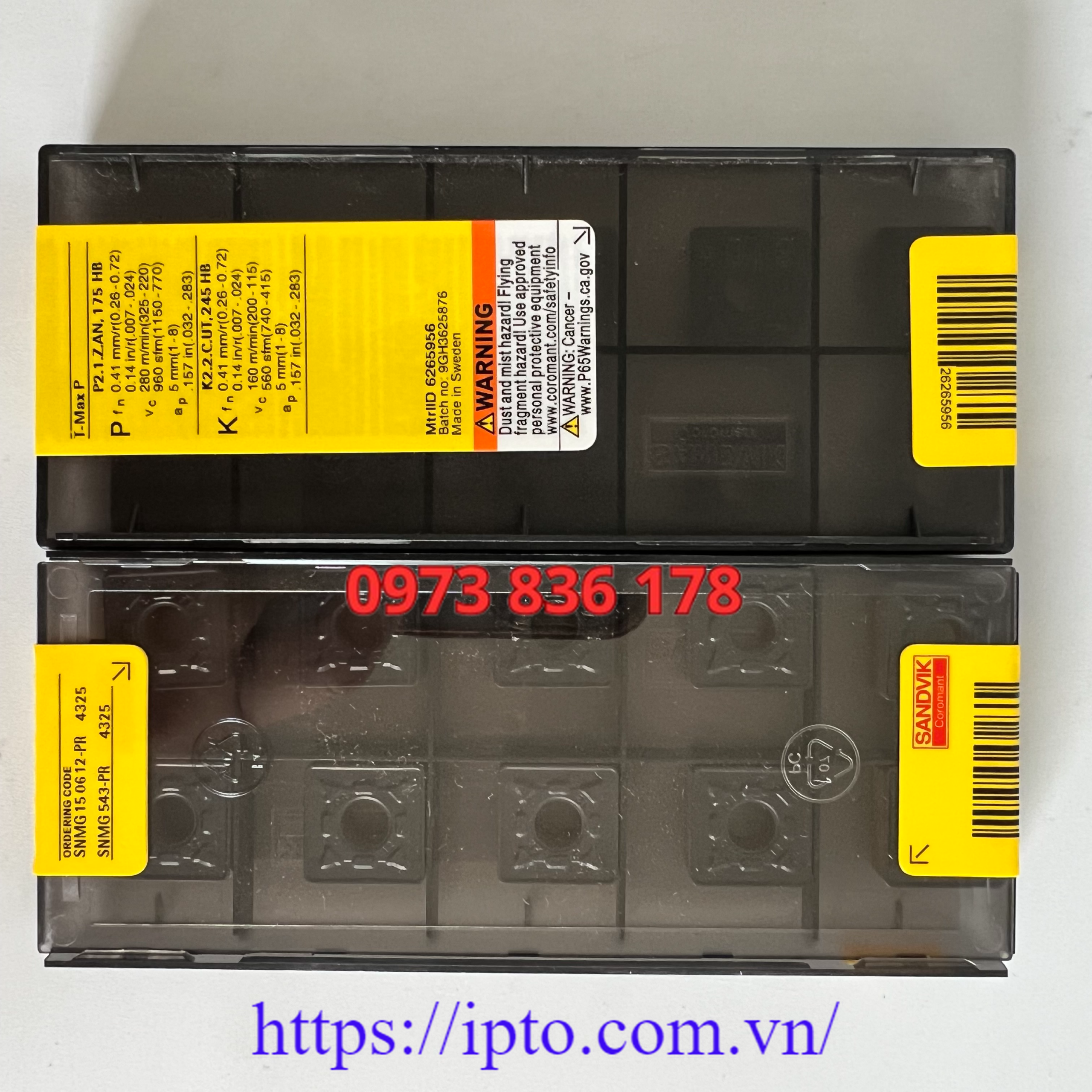 Mảnh tiện Sandvik SNMG150612-PR 4325