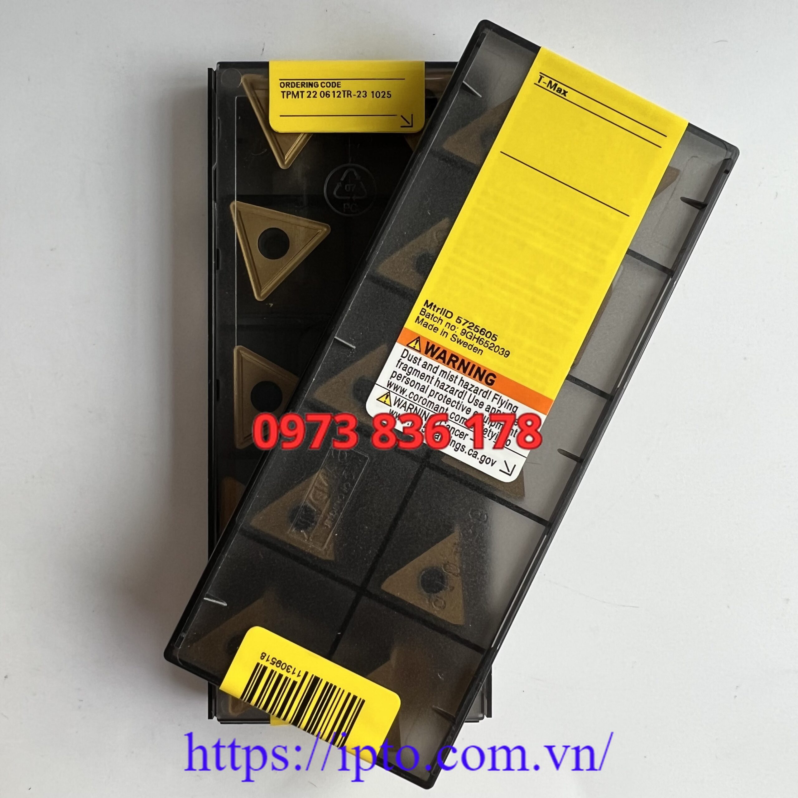 Mảnh tiện Sandvik TPMT16T312TR-23 1025