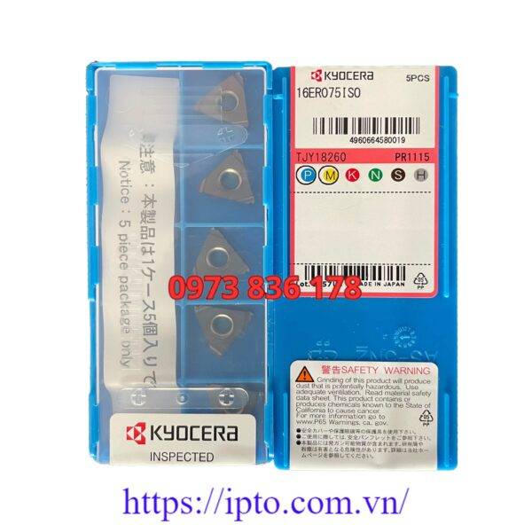Mảnh tiện ren Kyocera 16ER075ISO PR1115