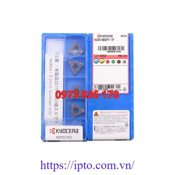 Mảnh tiện ren Kyocera 16ER100ISO-TF PR1115