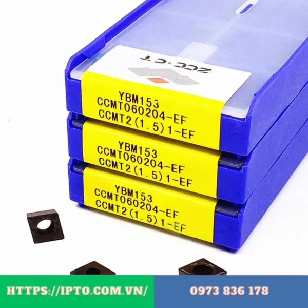 Alternative view of Mảnh tiện ZCC.CT CCMT060204-EF YBM153
