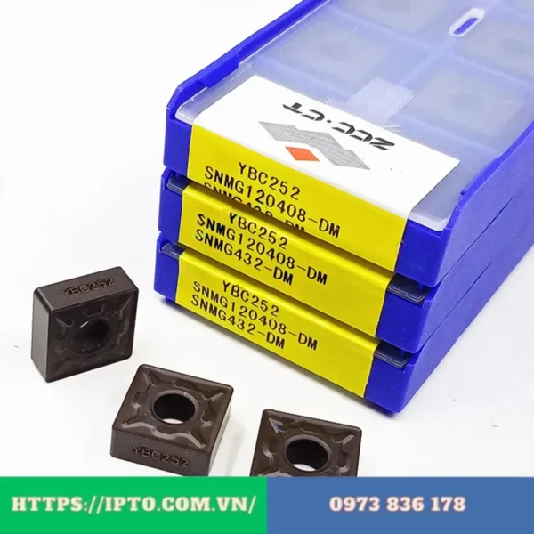 Mảnh tiện ZCC.CT SNMG120408-DM YBC252