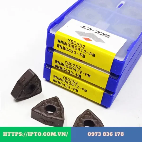 Mảnh tiện ZCC.CT WNMG080412-PM YBC252 - Ảnh 3