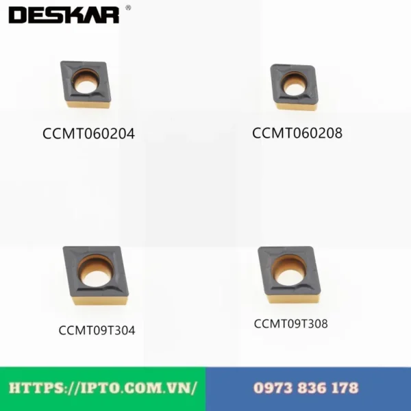Mảnh tiện Deskar CCMT060204 LF9218 - Ảnh 3
