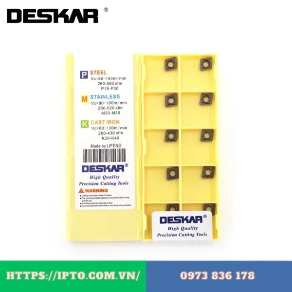 Mảnh tiện Deskar CCMT060204-MP LF6018 - Ảnh 5