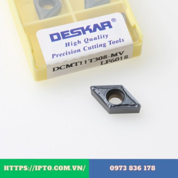 Mảnh tiện Deskar DCMT11T302-MV LF6018 - Ảnh 3