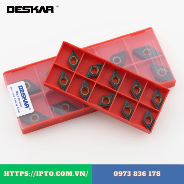 Mảnh tiện Deskar DCMT11T304 LF3018 - Ảnh 3