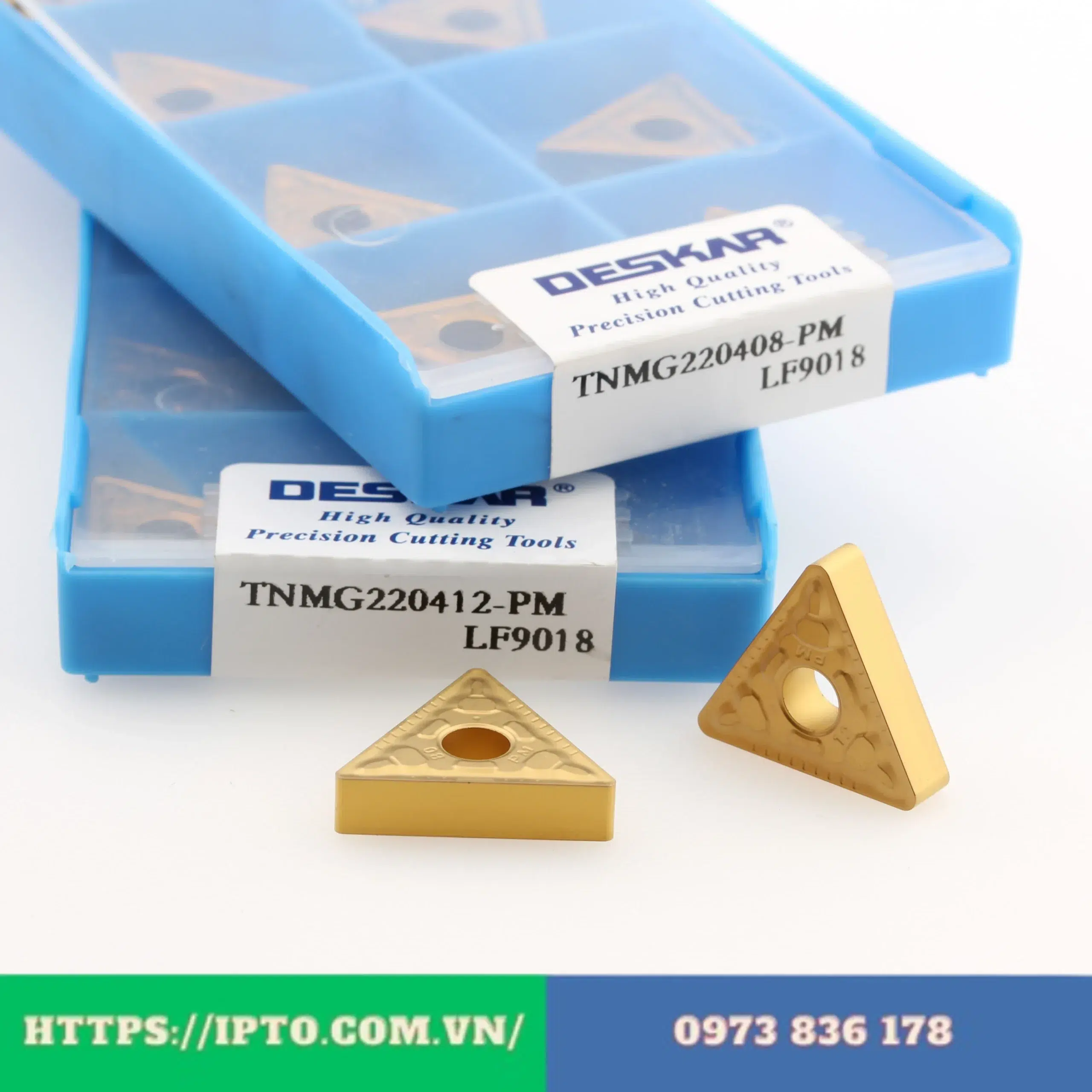 Mảnh tiện Deskar TNMG220408 PM LF9018