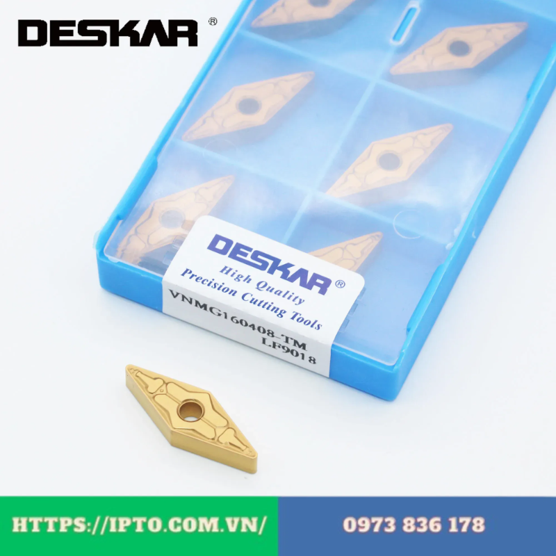 Mảnh tiện Deskar VNMG160404-MS LF6018