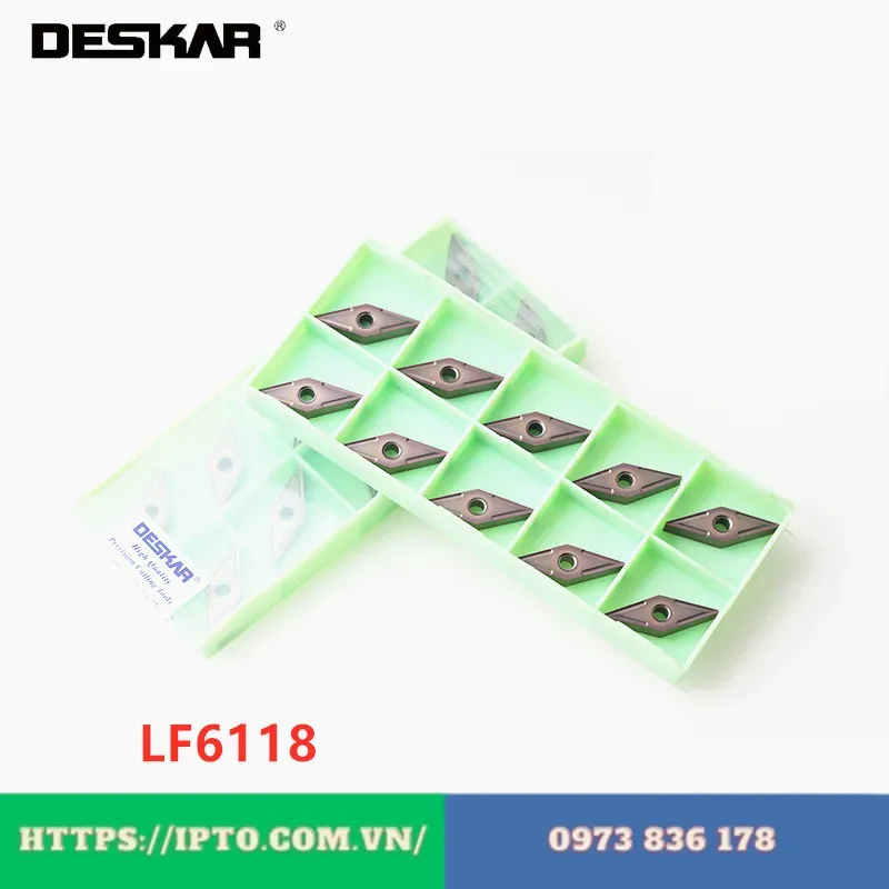 Mảnh tiện Deskar VNMG160404-MS LF6018 - Ảnh 2