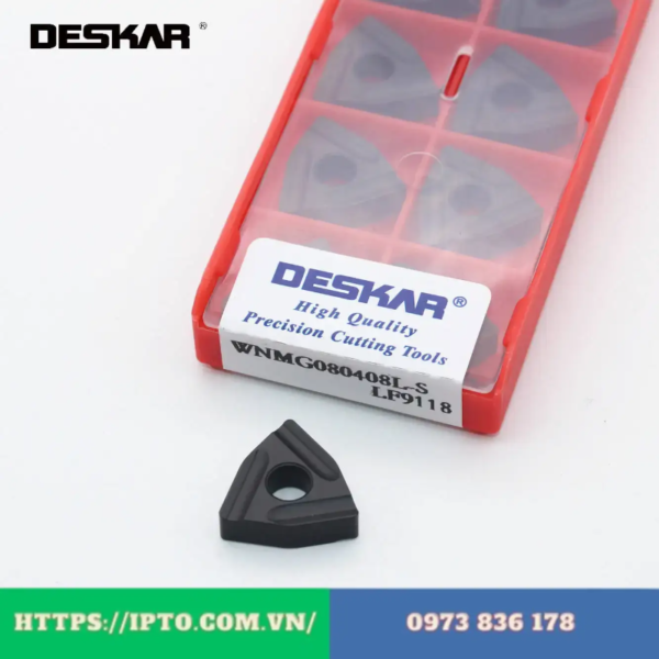 Mảnh tiện Deskar WNMG080408-CM LF9118 - Ảnh 3