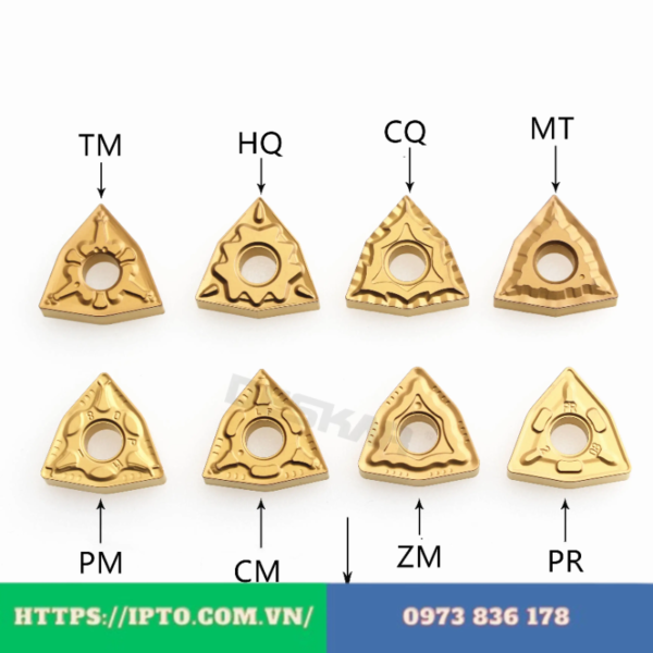 Mảnh tiện Deskar WNMG080412-ZM LF9018 - Ảnh 4