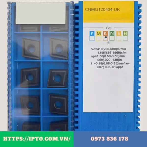Mảnh tiện Gesac CNMG120412-UK GK1115 - Ảnh 6