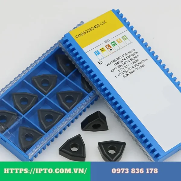 Mảnh tiện Gesac WNMG080404-UK GK1115 - Ảnh 4