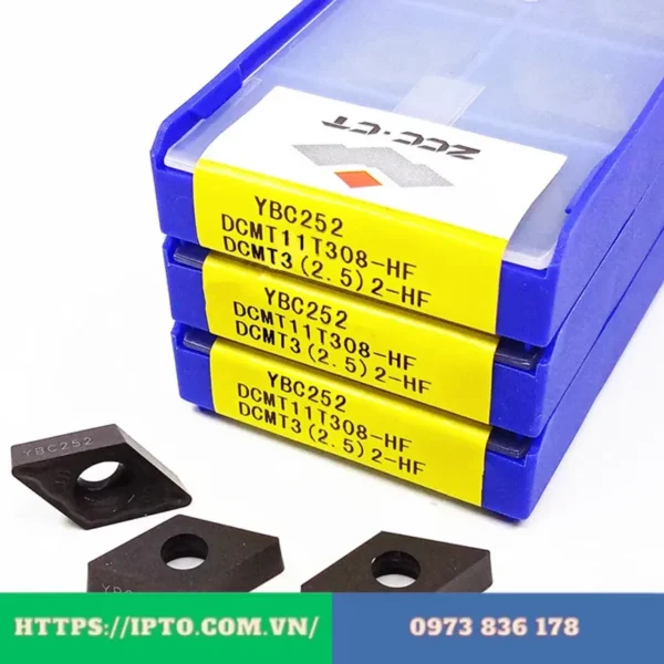 Mảnh tiện ZCC.CT DCMT11T308-HF YBC252 - Ảnh 3