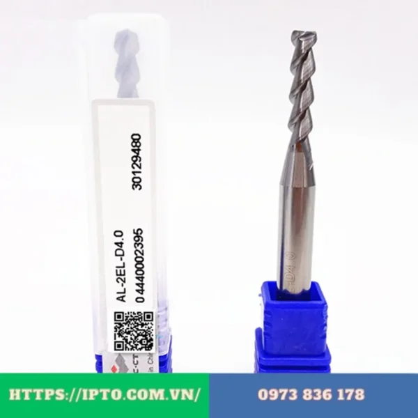 Dao phay ngon Endmill ZCC.CT gia công nhôm AL-2EL-D3.0