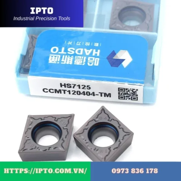 Mảnh tiện Hadsto CCMT120404-TM HS7125