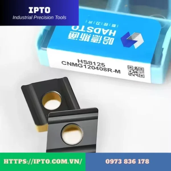 Mảnh tiện Hadsto CNMG120404R-M HS8125