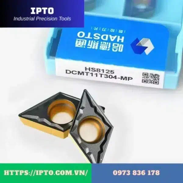 Mảnh tiện Hadsto DCMT11T304-MP HS8125