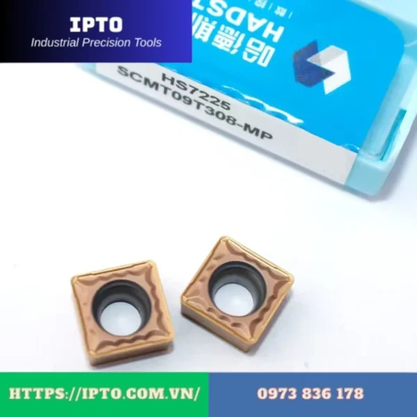 Mảnh tiện Hadsto SCMT09T304-MP HS7125