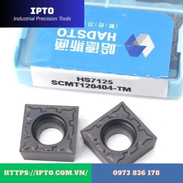 Mảnh tiện Hadsto SCMT120404-TM HS7125