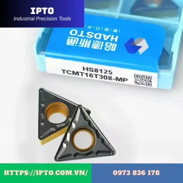 Mảnh tiện Hadsto TCMT16T304-MP HS8125