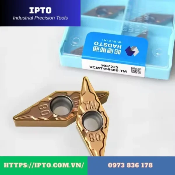 Mảnh tiện Hadsto VCMT160404-TM HS7125