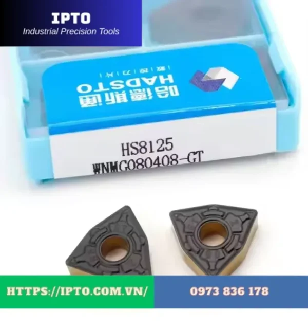 Mảnh tiện Hadsto WNMG080404-GT HS8125