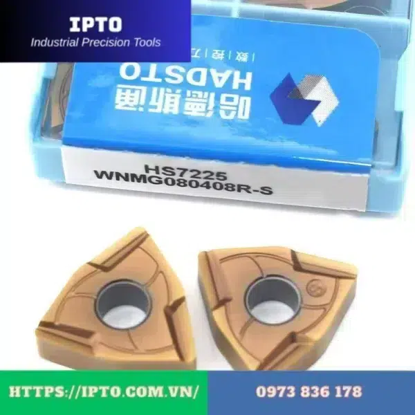Mảnh tiện Hadsto WNMG080404L-S HS7225