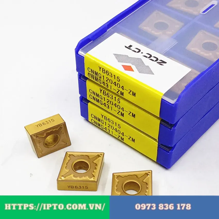 Mảnh tiện ZCC.CT CNMG120404-ZM YB6315