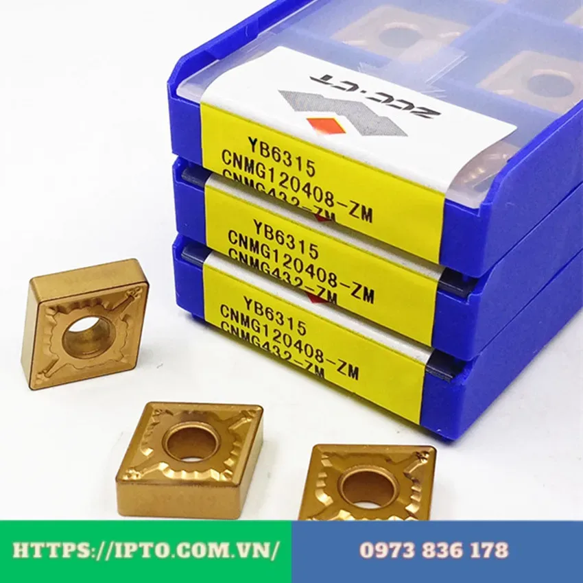 Mảnh tiện ZCC.CT CNMG120404-ZM YB6315 - Ảnh 2