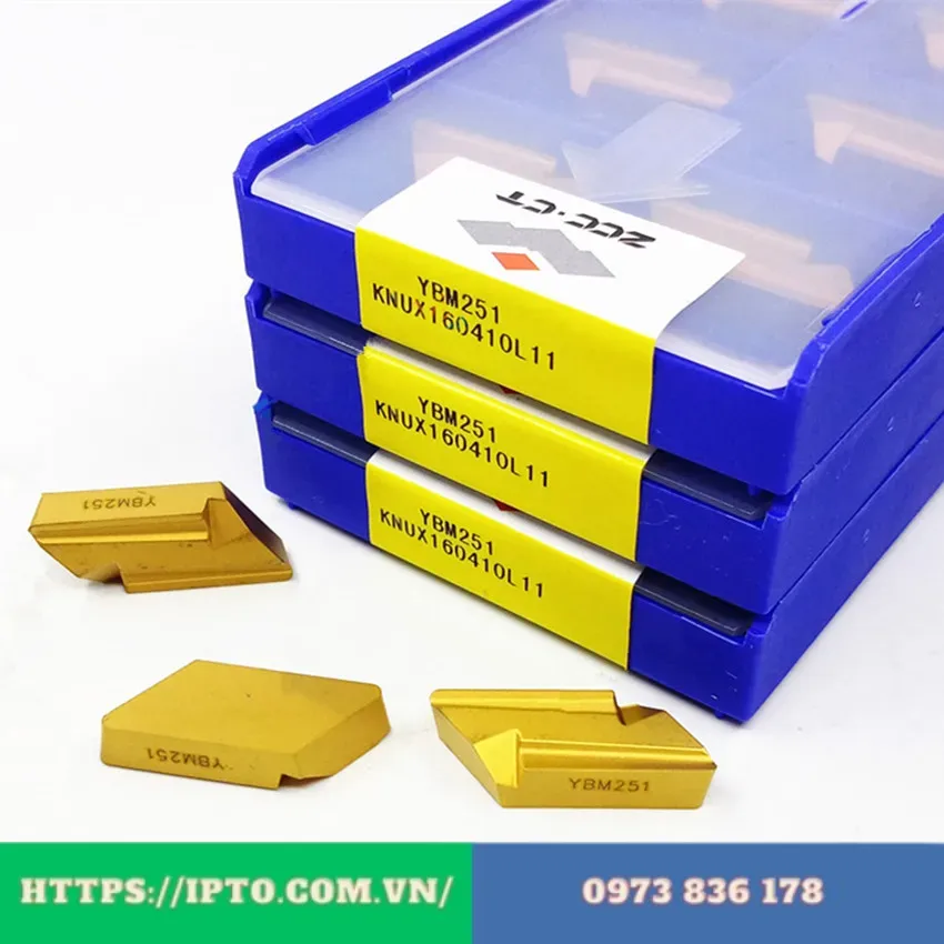 Mảnh tiện ZCC.CT KNUX160405R12 YBM251 - Ảnh 2